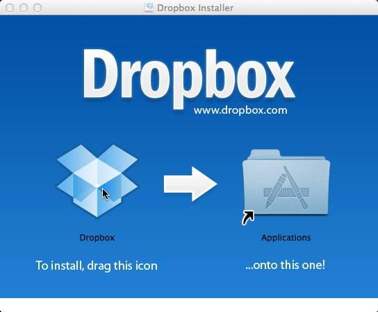 Installation du client
          Dropbox