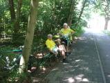 Pause picnic peu avant Doorn (Michel, Daniel)