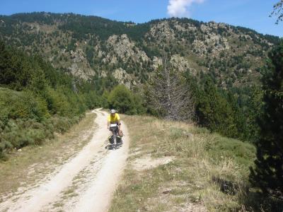 Rouler sur la piste muletiere