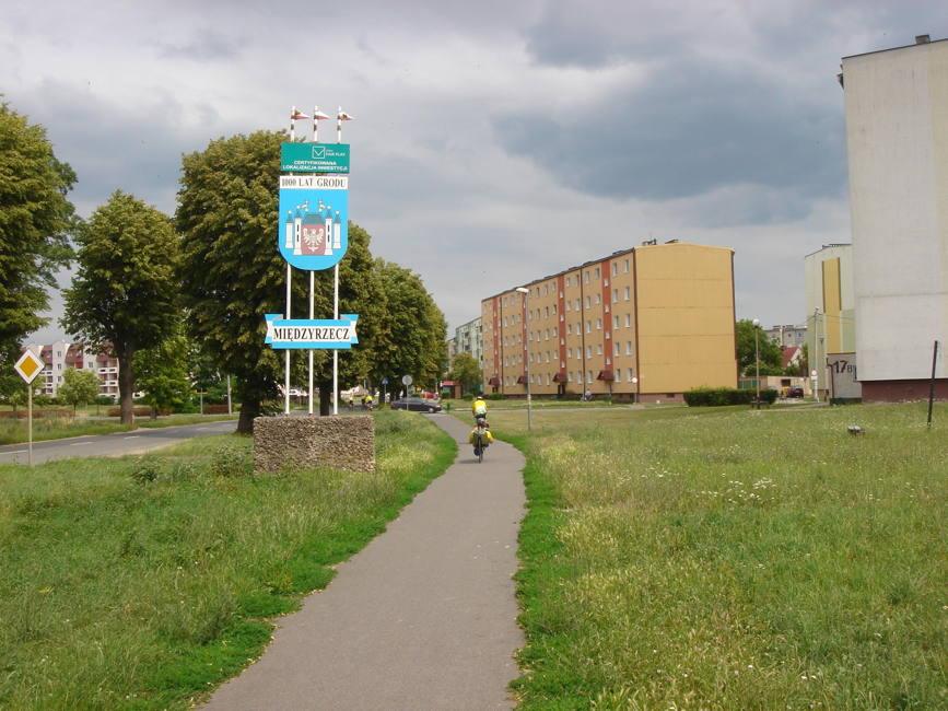 Entrée dans la ville