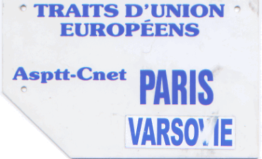 Plaque de cadre