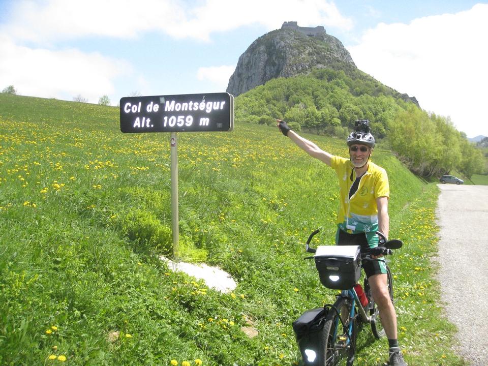 Montségur (le col et le château)