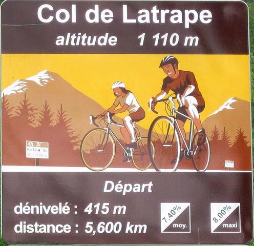 col de latrape