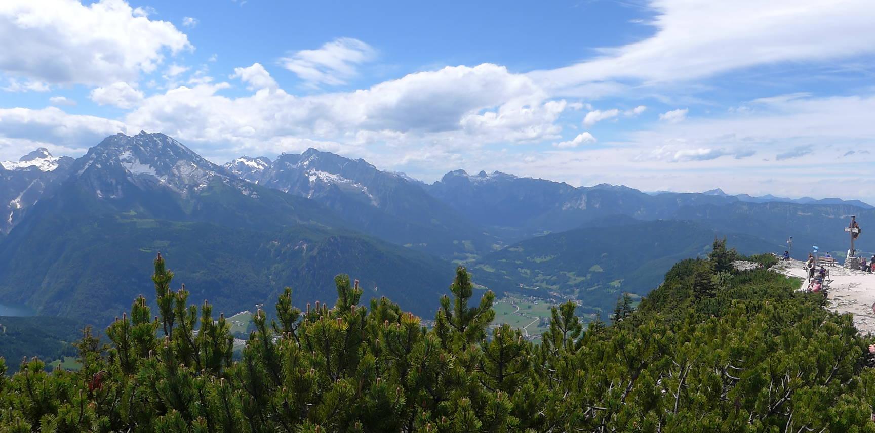 Vue du
          nid d'aigle