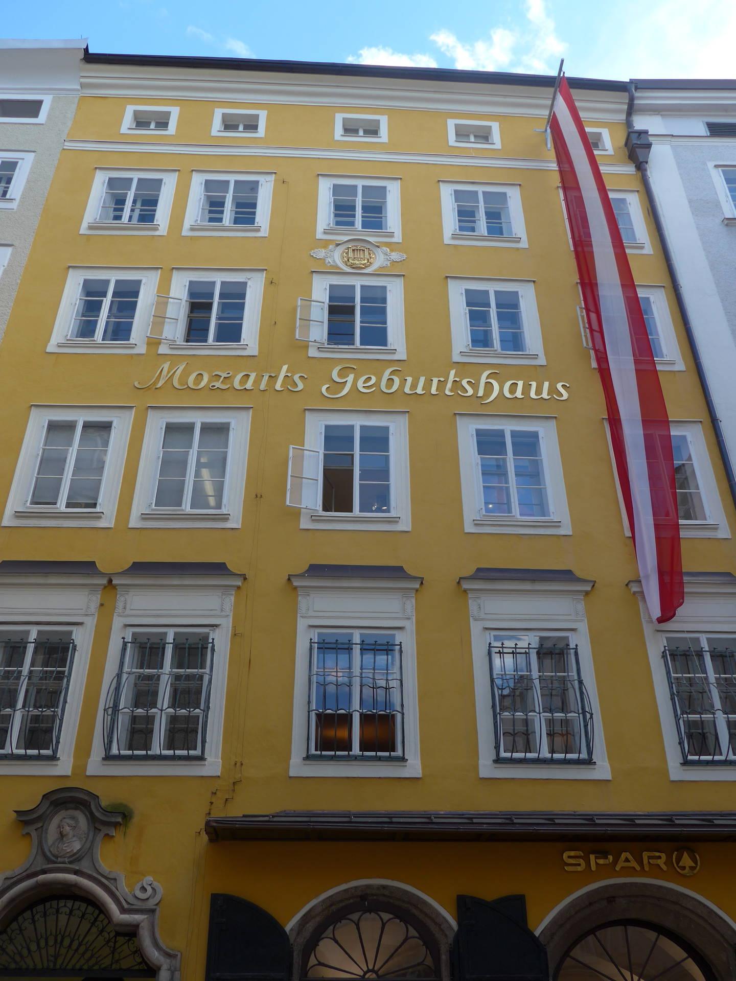 Salzburg:
              maison de Mozart