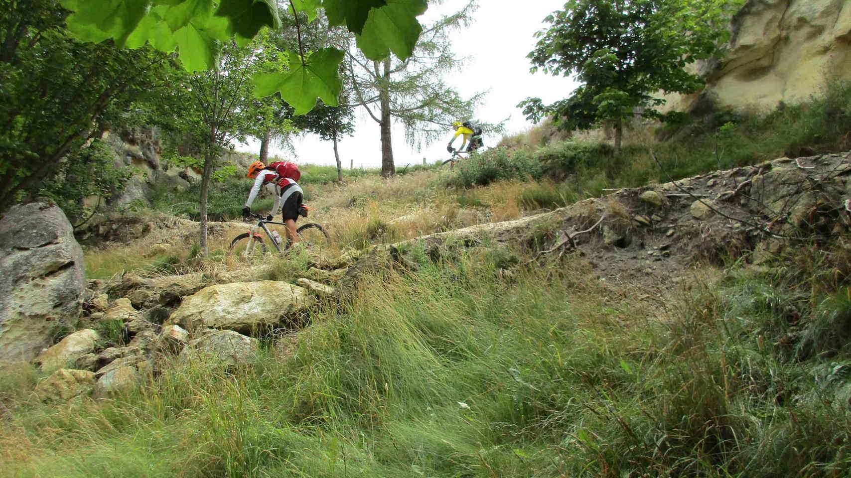 Zig-zag en fin
            de parcours