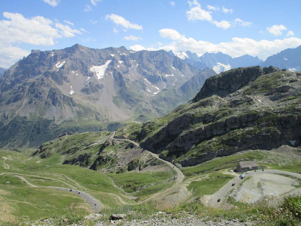 Panorama du col du Galibier