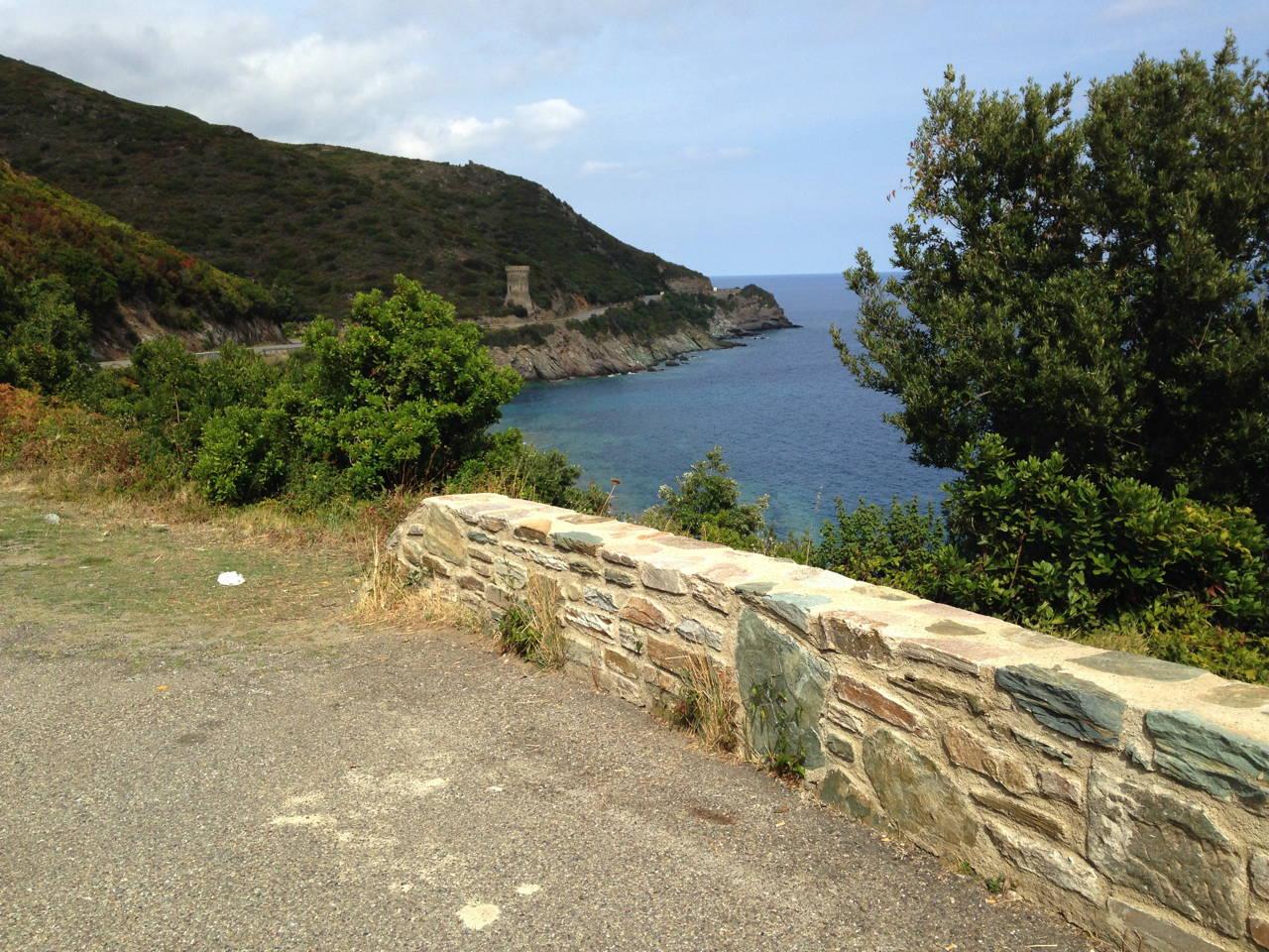 Sur la côte Est du cap Corse