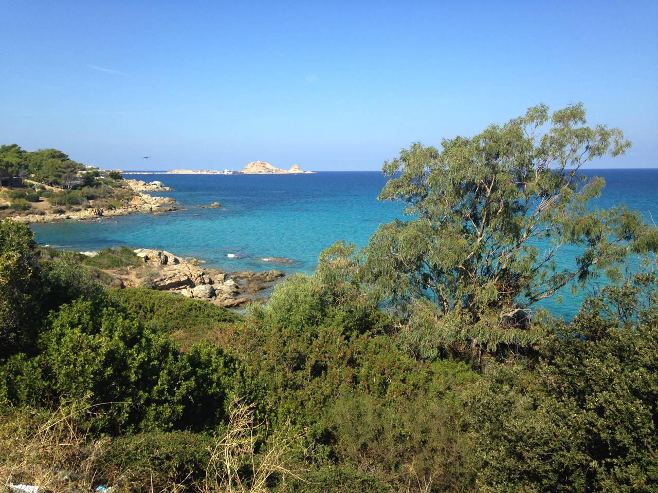 Arrivée à l'ile Rousse