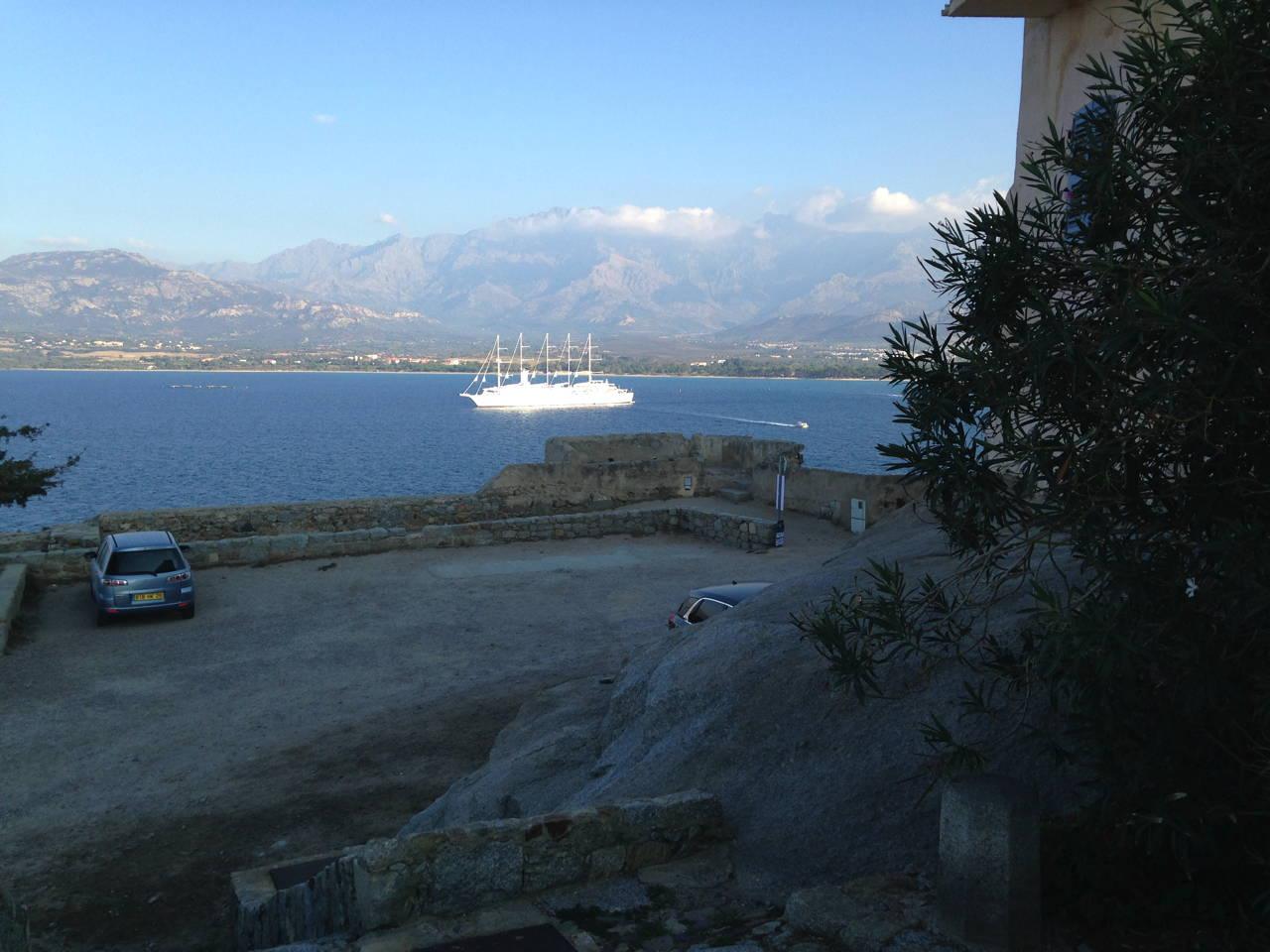 Vue depuis la citadelle de Calvi