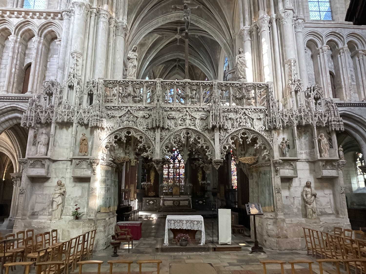 Le Jubé de l’église Sainte Madeleine