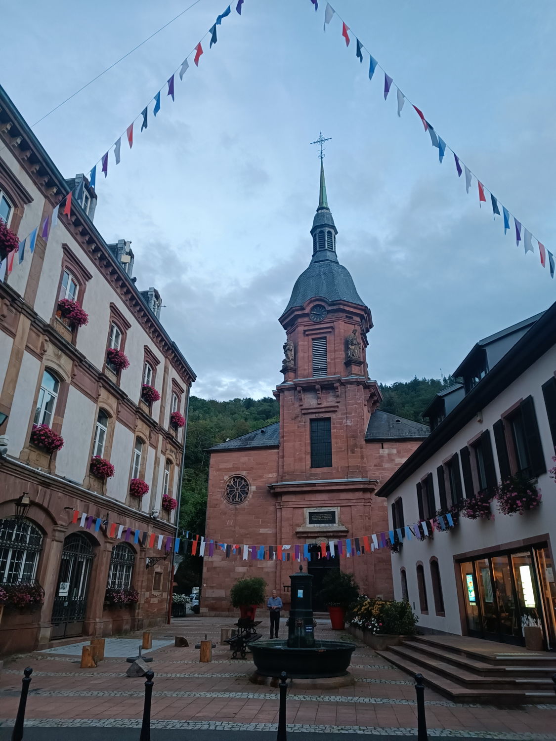 Schirmeck, après le col du Donon