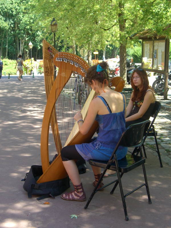 Les harpistes de Chanaz