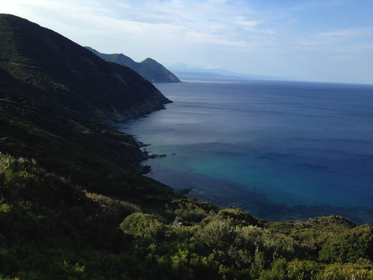 Côte ouest du cap Corse