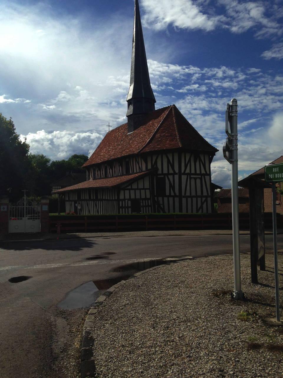 Église à pan de bois