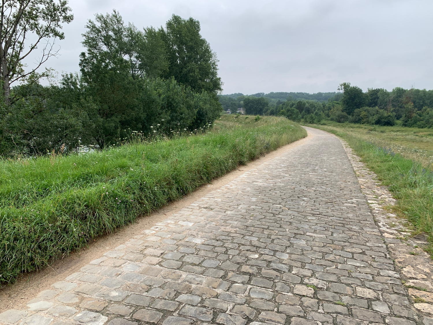 Les pavés de
            la Loire à vélo